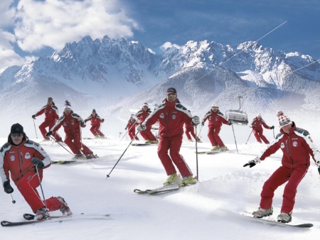 San Candido - Fiaccolata mascherata della Ski & Snowboardschool San Candido