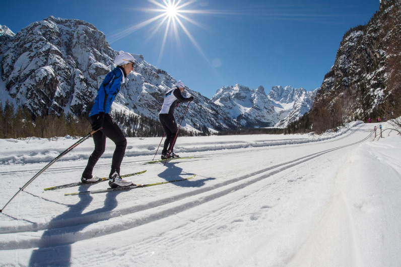 Narciarstwo biegowe w San Candido i Dolomitach